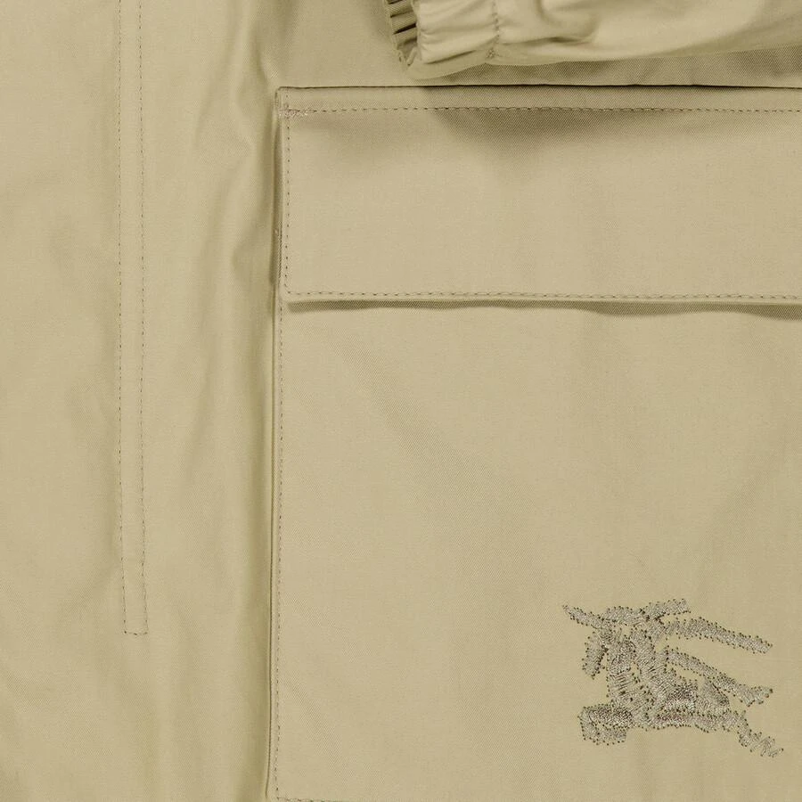 Burberry Burberry Kids Gabardine Lightweight Hooded Parka, Size 12Y 2