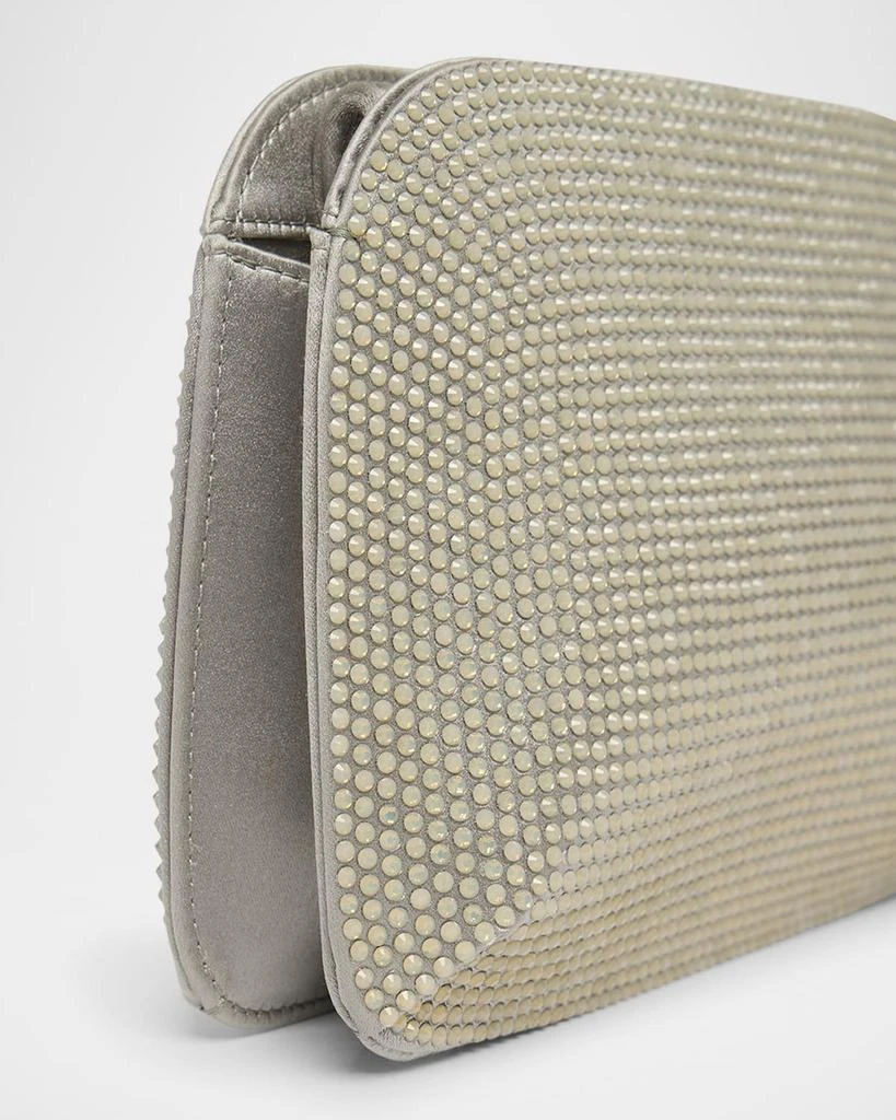 Giorgio Armani La Prima Rhinestone Satin Clutch Bag 5