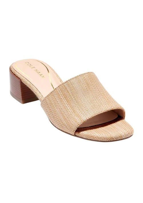 Cole Haan Haan Cali Single Band Block Heel Sandals 1