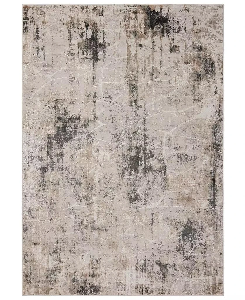 KM Home Mink Home Alloy 2' 6" x 4' Area Rug 1