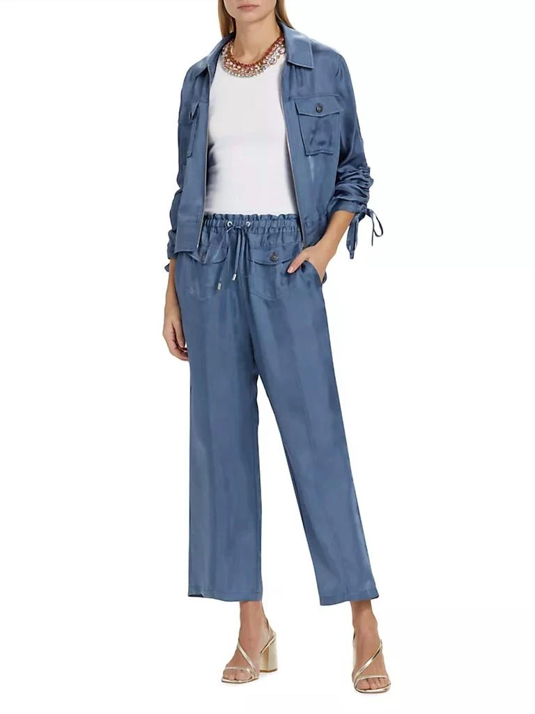 Cinq a Sept Cinq A Sept - Marlin Drawstring Crop Pants 1