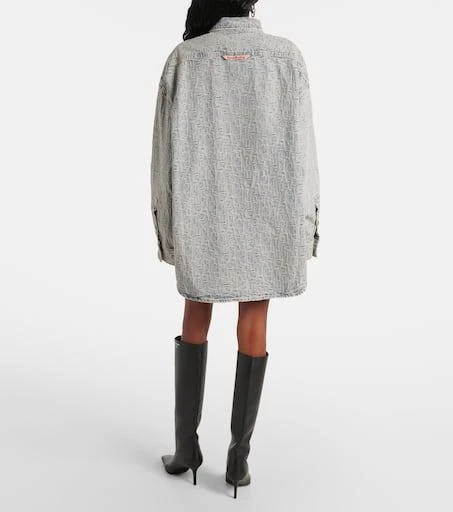 Acne Studios Setar monogram denim shirt 3