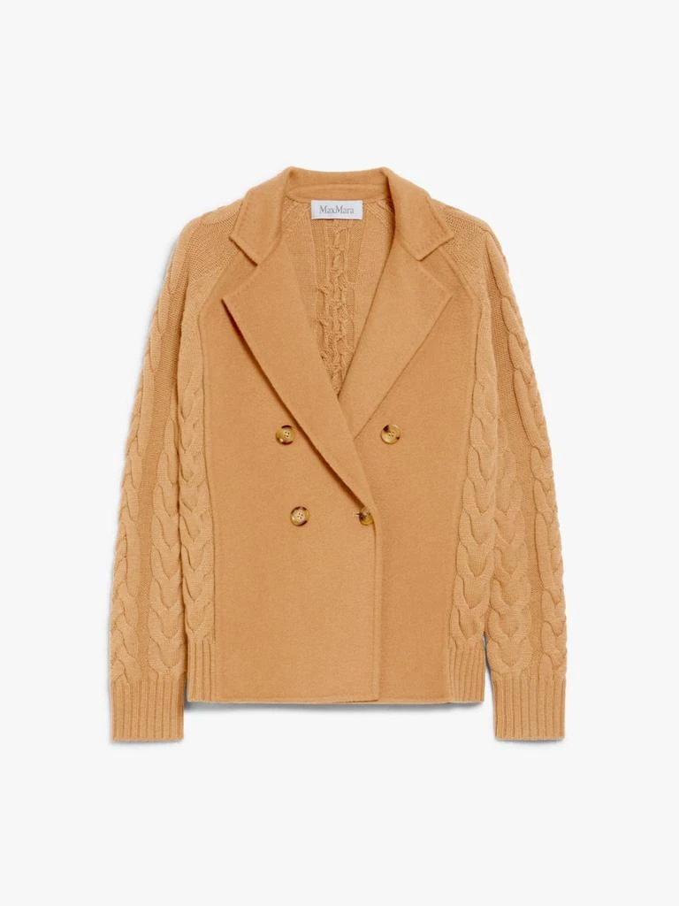 Max Mara Wool and cashmere pea coat 3