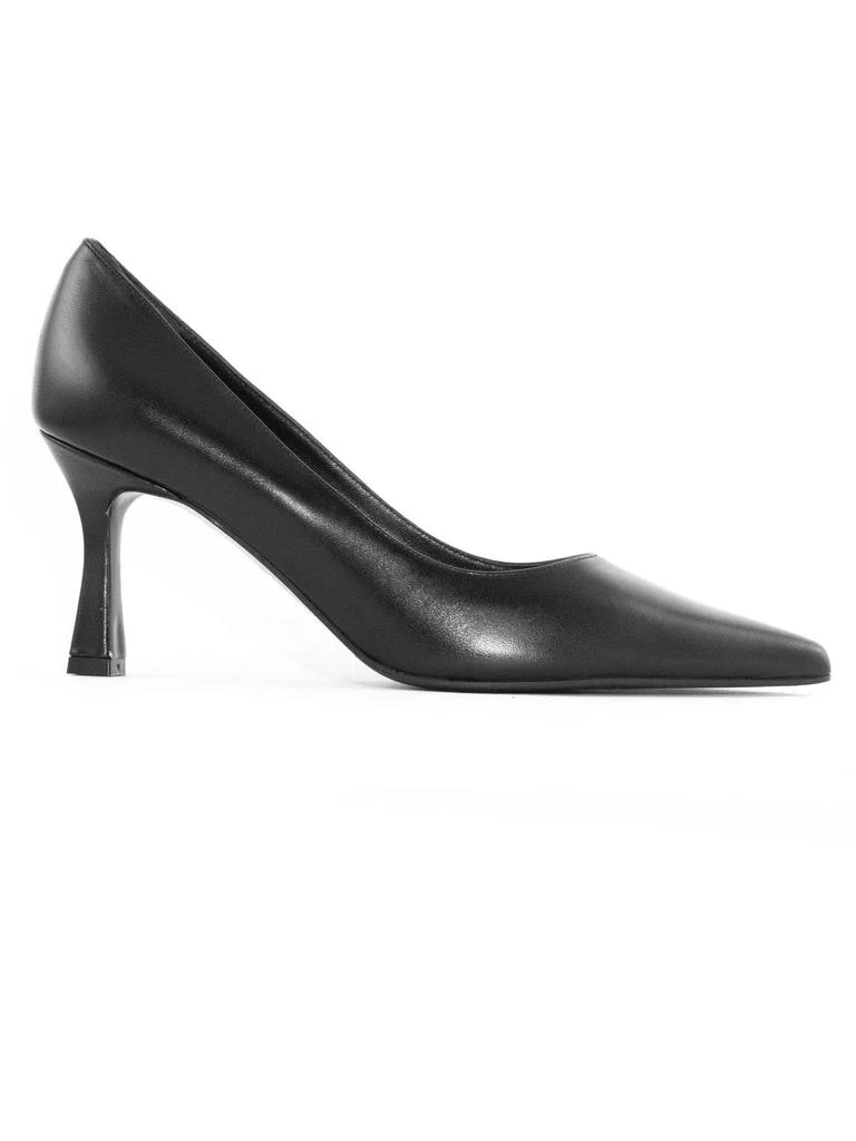Roberto Festa Black Leather Kate Pumps 1