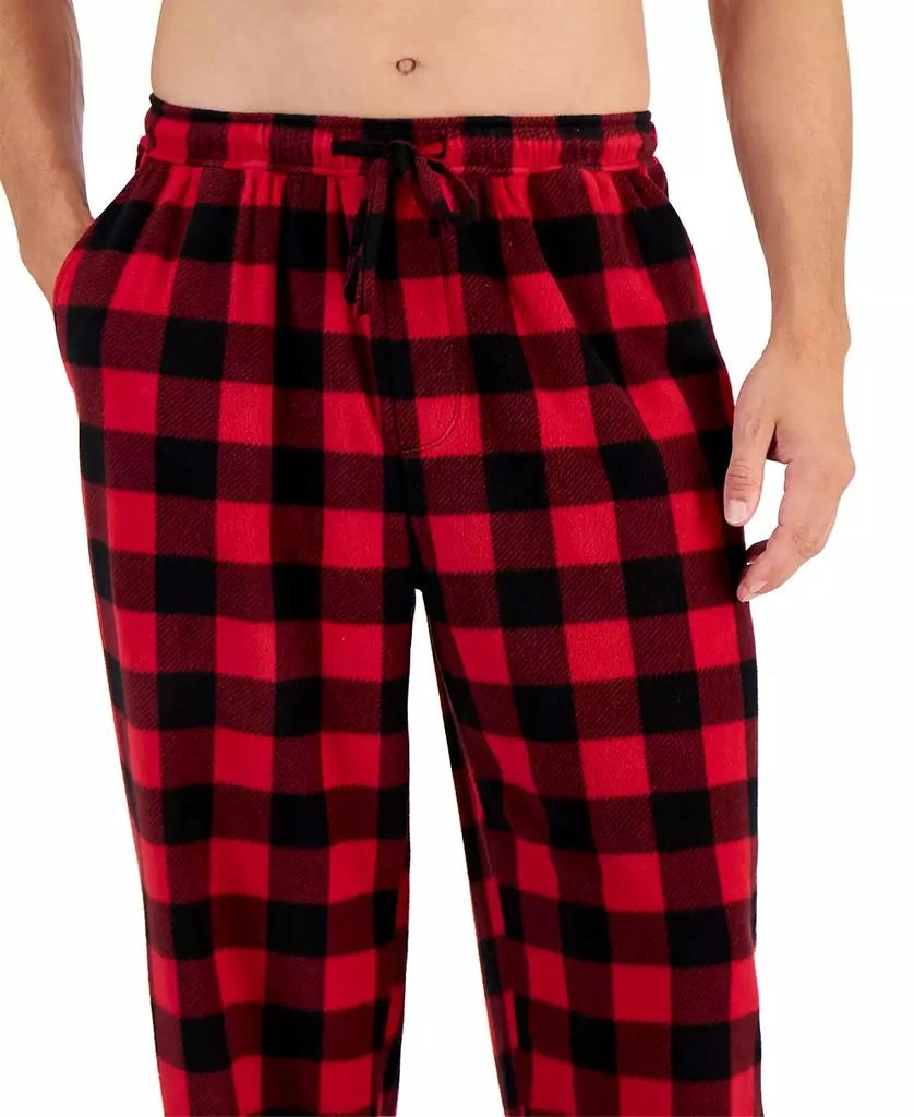 Club Room Men's Fleece Pajama Pants, Created for Macy's 6
