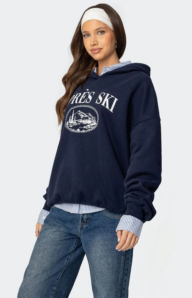 Edikted Apres Ski Oversized Hoodie 3