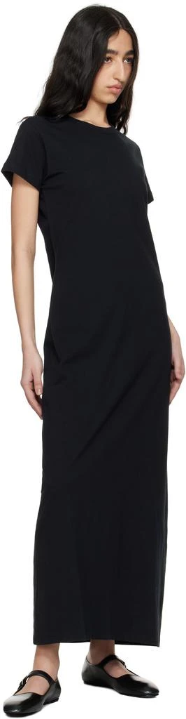 LESET Black Margo Maxi Dress 4