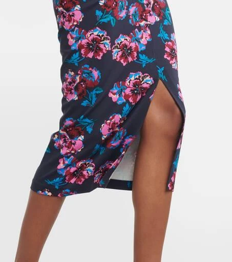 Diane von Furstenberg Hades printed jersey midi dress 5