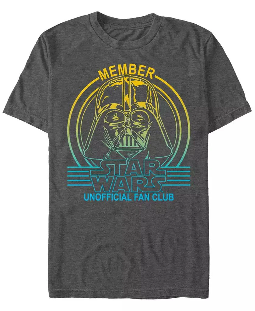 Star Wars Star Wars Men's A New Hope Vader The Unofficial Fan Club Short Sleeve T-Shirt 1