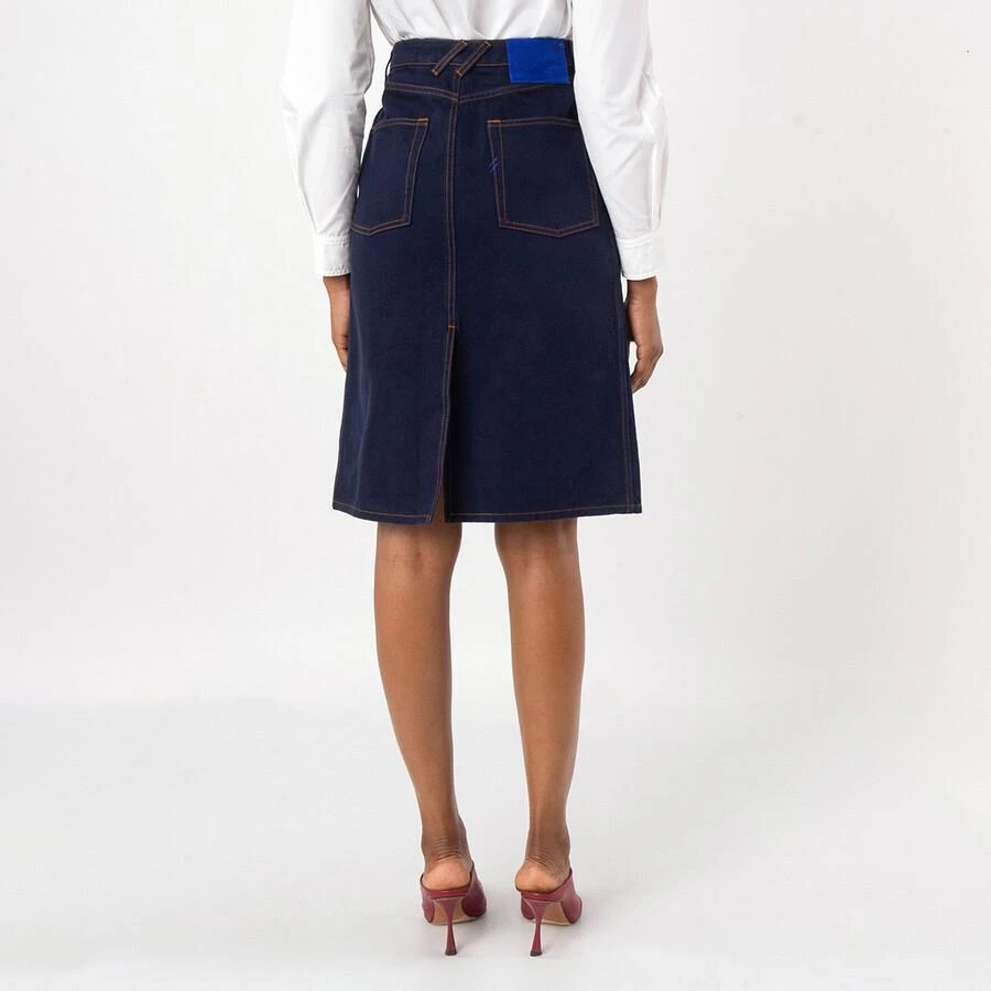 Burberry Japanese Denim Midi Skirt 2