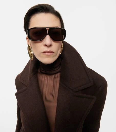 Yves Saint Laurent SL 569 Y flat-brow sunglasses 6