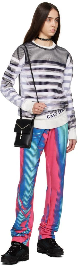 Y/Project Black & White Jean Paul Gaultier Edition Marinière Sweatshirt 4