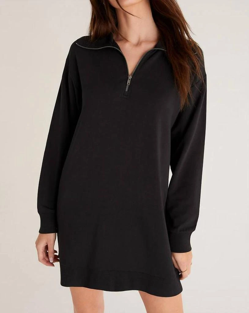 Z Supply Z Supply - Abigail Half Zip Mini Dress 1