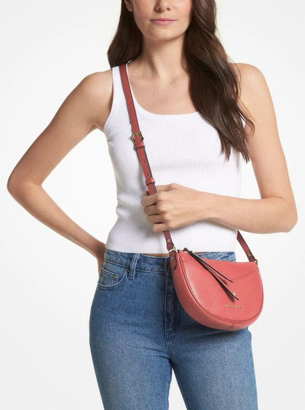 Michael Kors Dover Small Leather Crossbody Bag 3