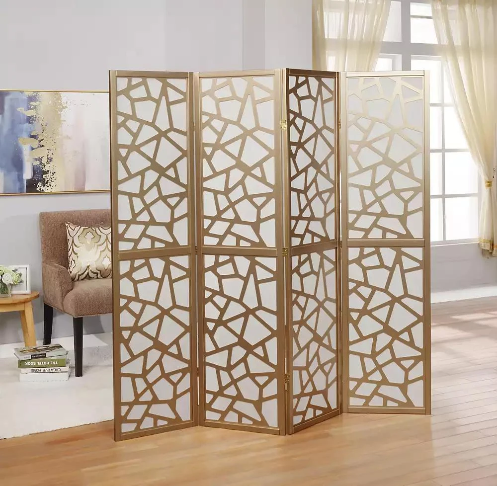Streamdale Furniture Giyano 4 Panel Screen Room Divider