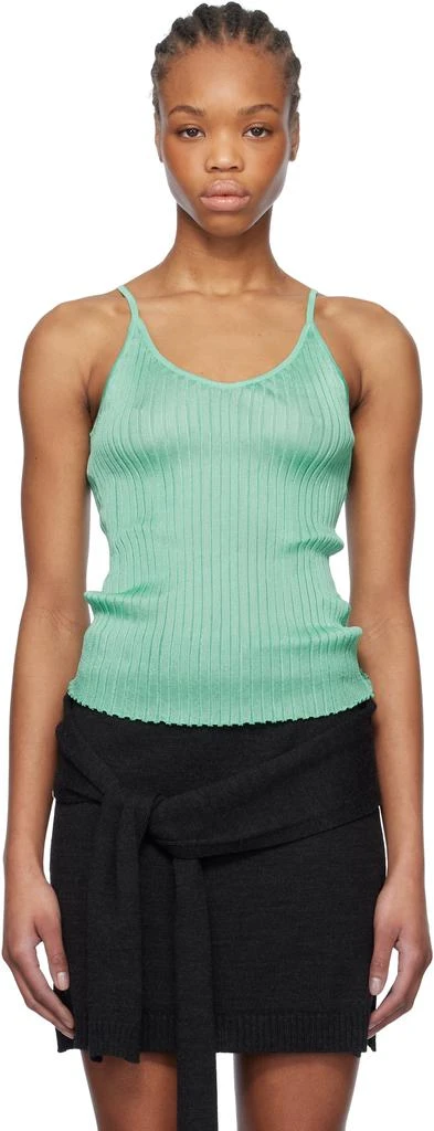 Maryam Nassir Zadeh Blue Blanca Tank Top 1