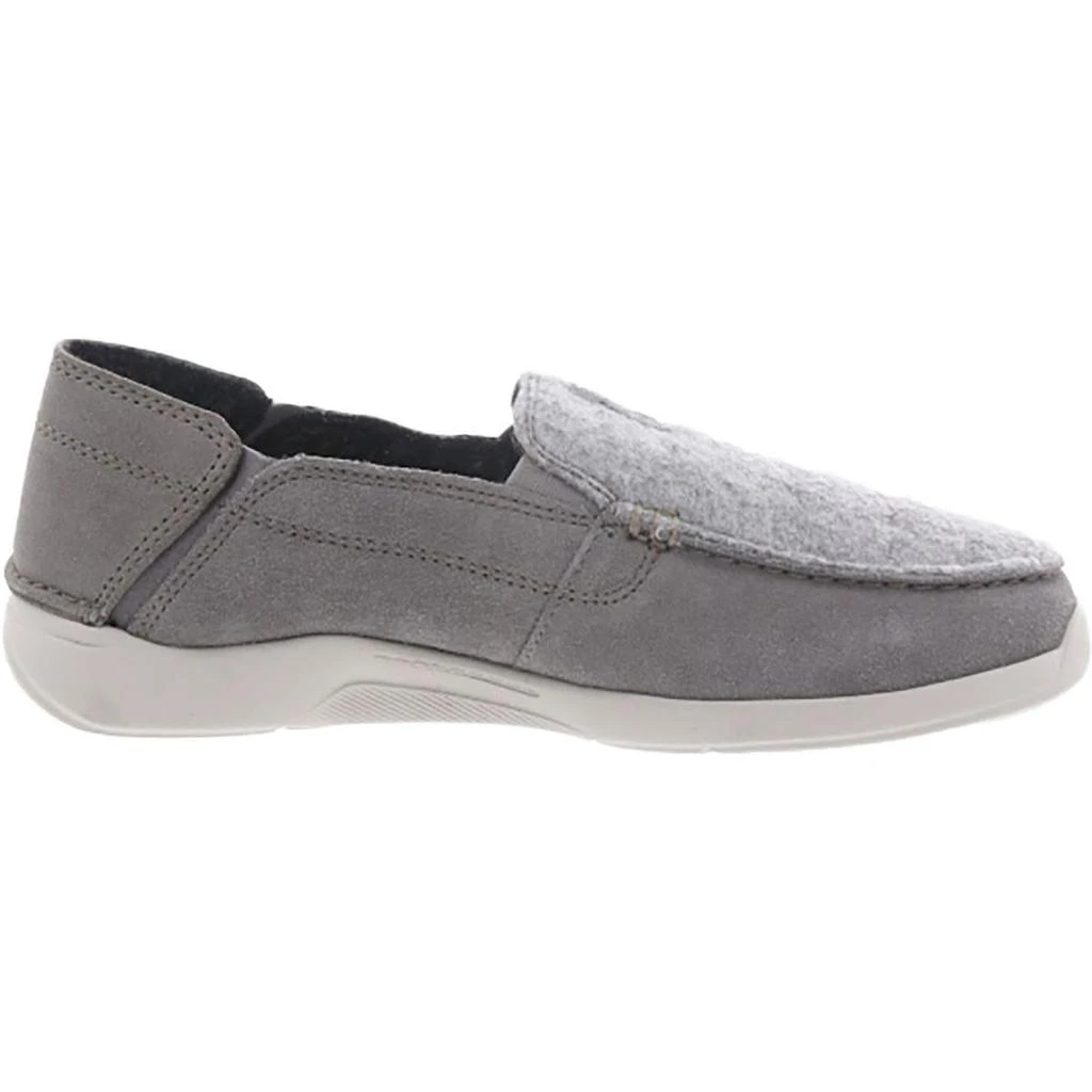 Clarks GORWIN STEP Mens Faux Suede Loafers 3