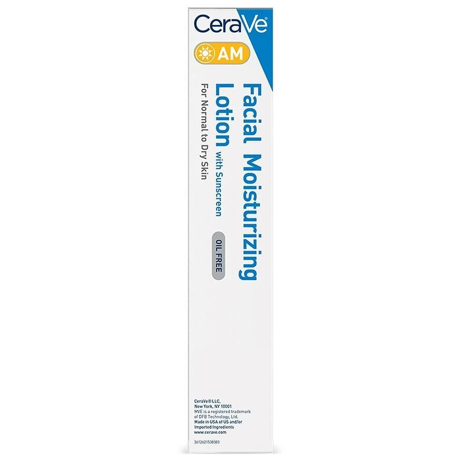 CeraVe AM Face Moisturizer SPF 30 Oil-Free Cream with Sunscreen 8