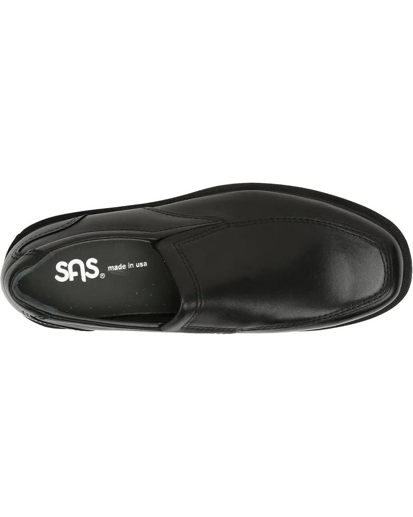 SAS Diplomat Men\'s Size 7 W Black Leather Slip On Comfort Shoe Casual Loafer GUC Men main image 2