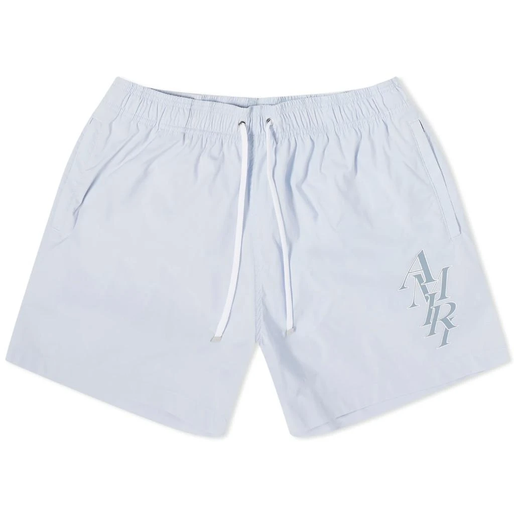 AMIRI AMIRI Stack Logo Swim Shorts 1