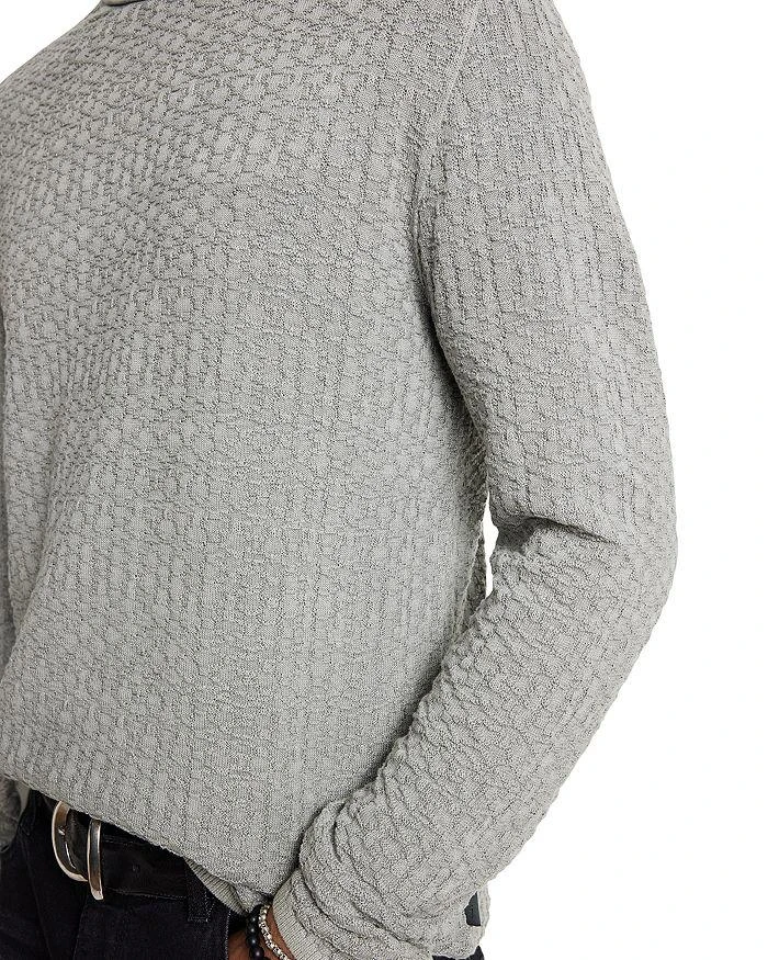 John Varvatos Riley Textured Crewneck Sweater 4