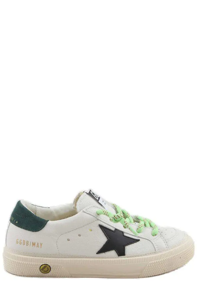 Golden Goose Golden Goose Kids May Lace-Up Sneakers