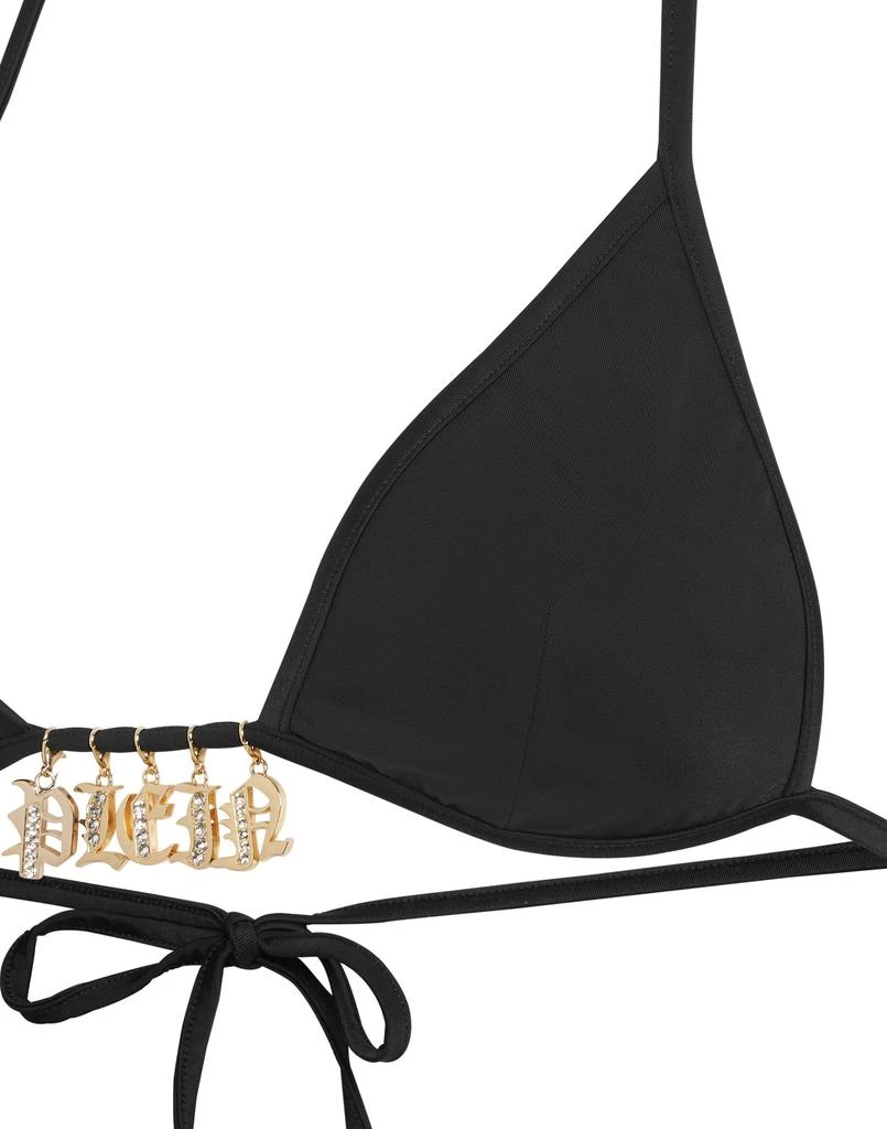 Philipp Plein Swimwear Top Triangle Bra Charms 3