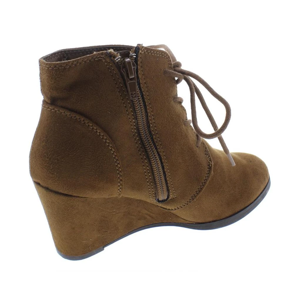 American Rag Baylie Womens Faux Suede Ankle Wedge Boots 3