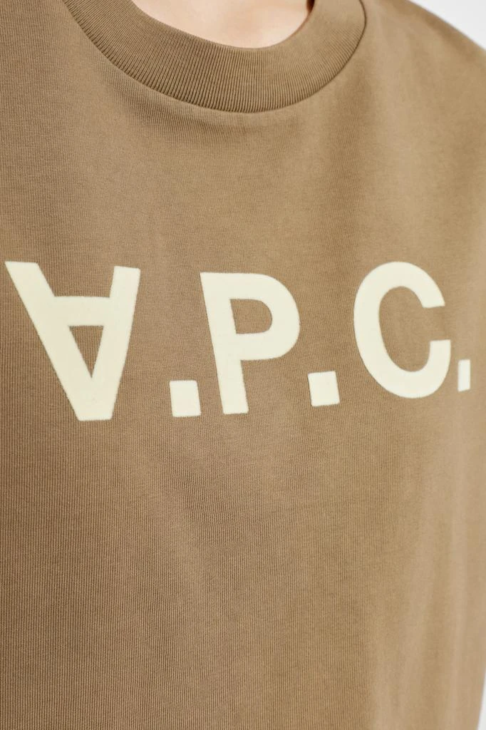 A.P.C. T-shirt with logo 8