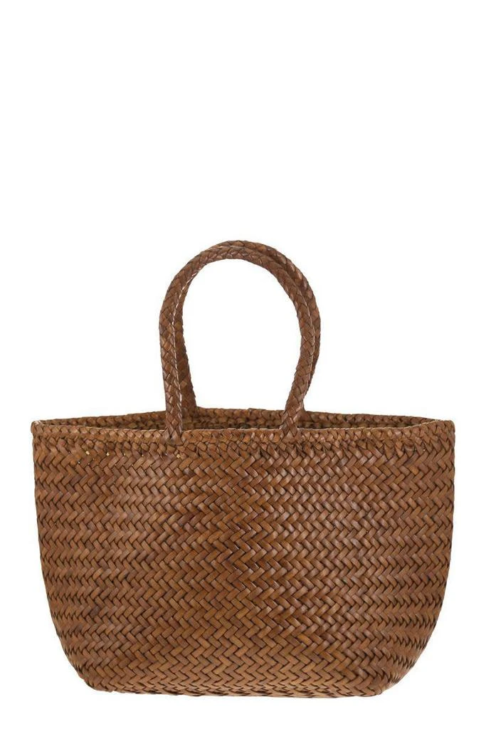 DRAGON DIFFUSION Dragon Diffusion Grace Basket Small - Woven Leather Bag 2
