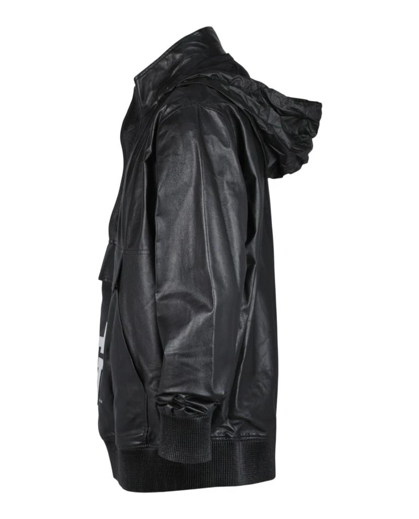 Givenchy Graphic Leather Hoodie 4