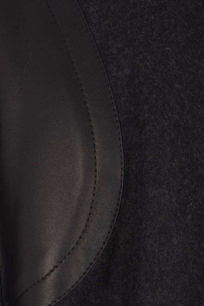 Fendi Fendi Single-Breasted Crewneck Jacket 4