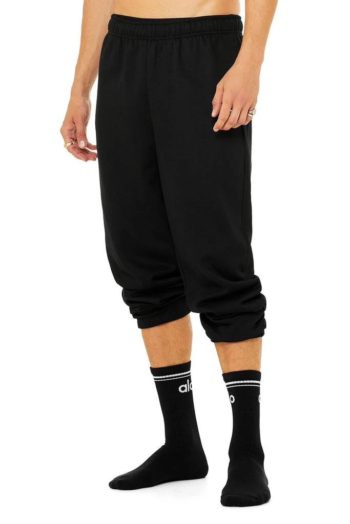 Alo Unisex Throwback Sock - Limestone/White 2