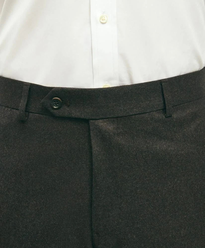 Brooks Brothers Classic Fit Wool Flannel Dress Pants 3