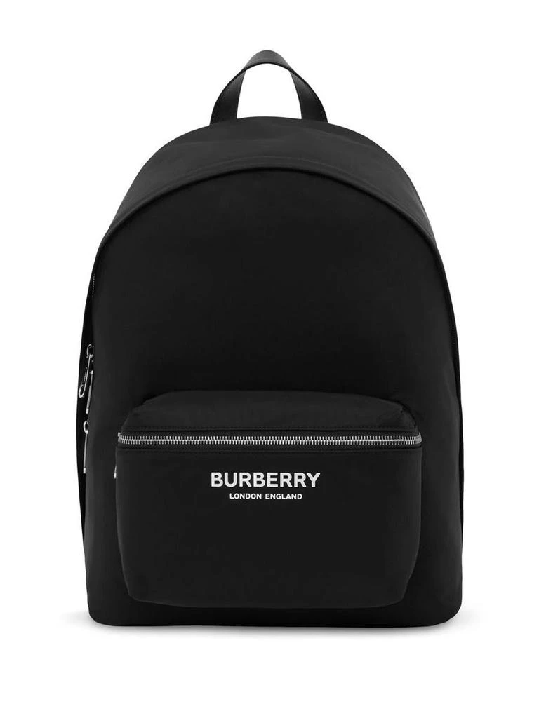 Burberry Burberry Logo-Print Zip-Around Backpack 1