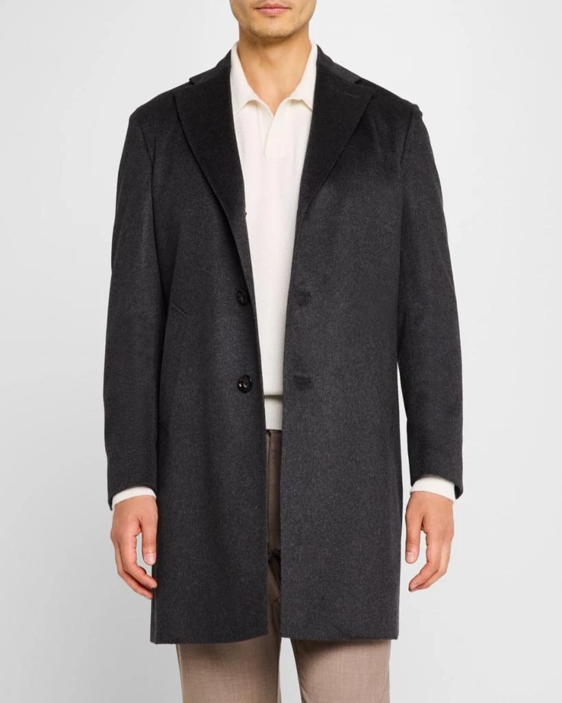 Neiman Marcus Men's Cashmere Topcoat 4