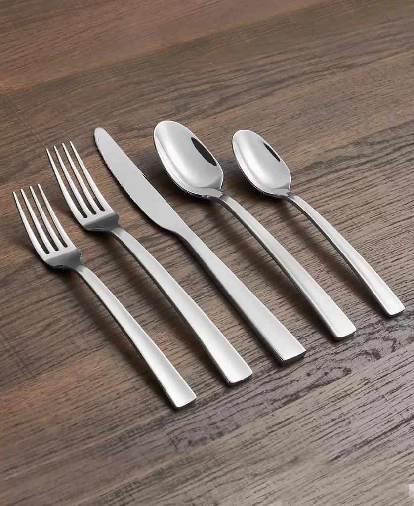 Cambridge Silversmiths Rhyme Mirror Flatware Set, 20 Piece 3