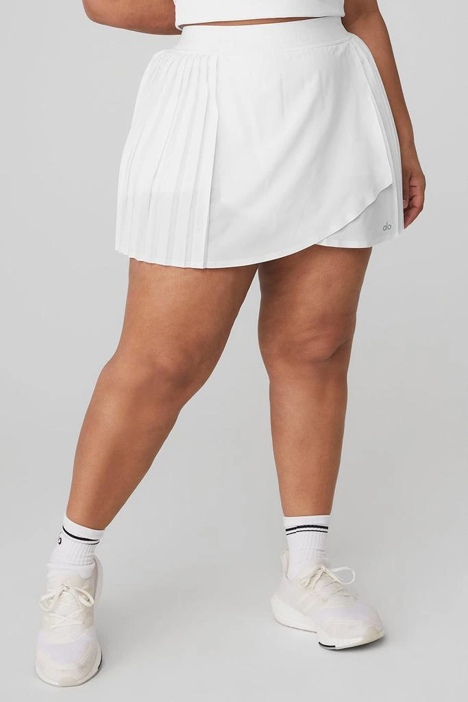 Alo Yoga Aces Tennis Skirt - White 5