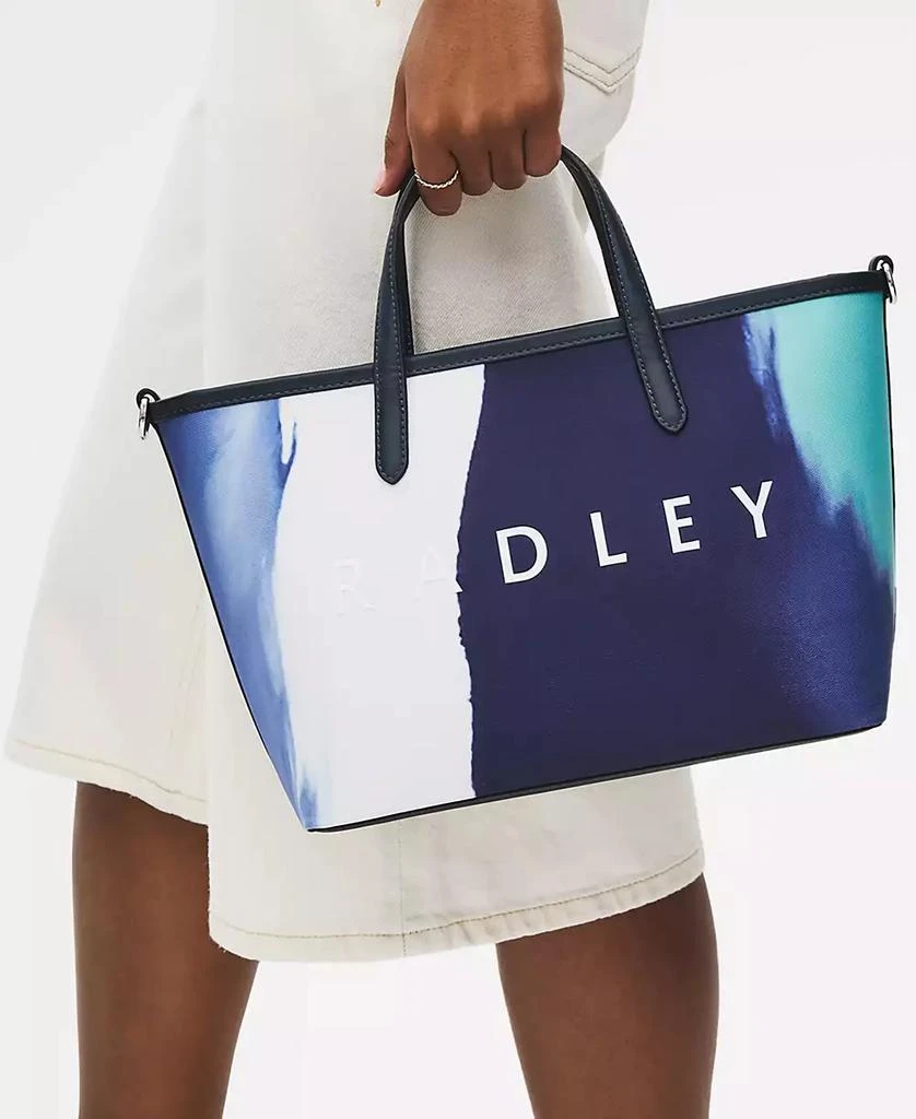 Radley Southwell Gardens Stripe Open Top Grab Bag 3