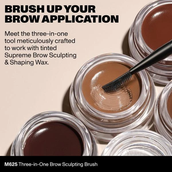 Morphe Morphe M625 Three-in-One Brow Sculpting Brush 2