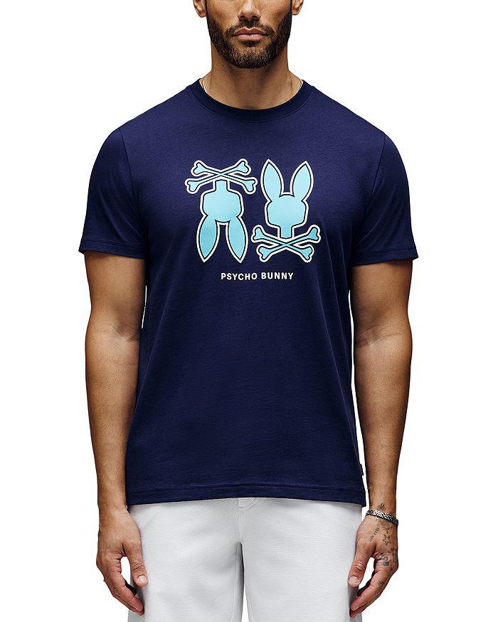 Psycho Bunny Dawson Logo Graphic Tee