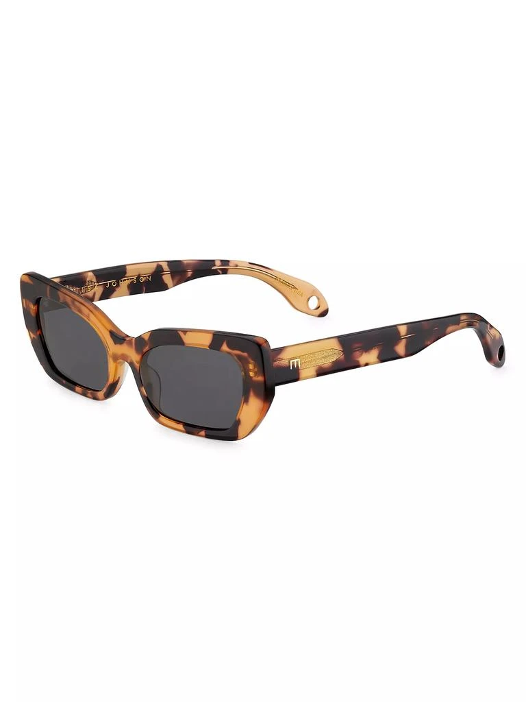 Elisa Johnson Cookie 54MM Rectangular Sunglasses 1