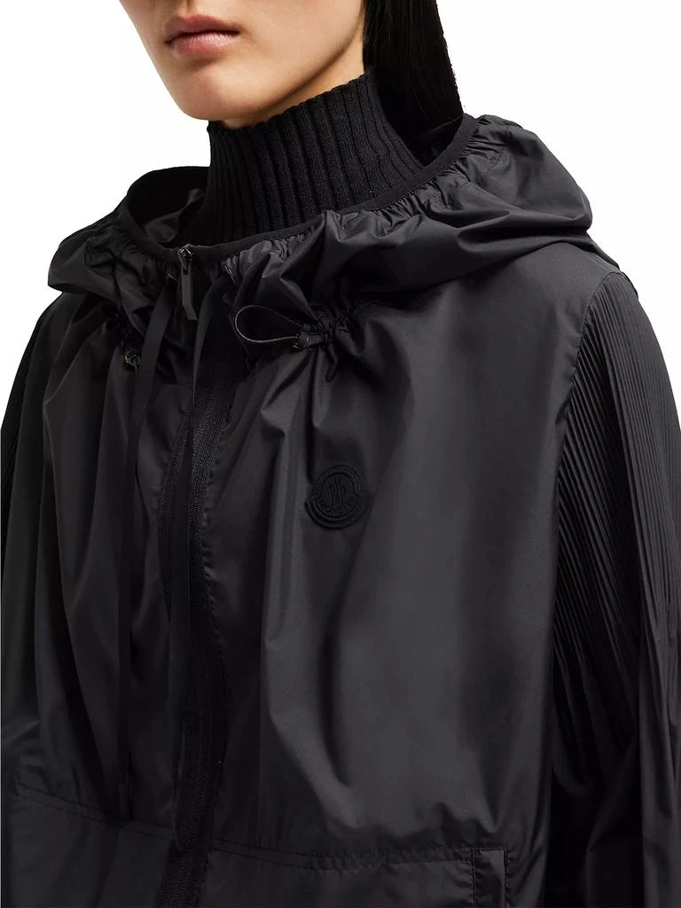 Moncler Auxonne Matte Hooded Windbreaker 4