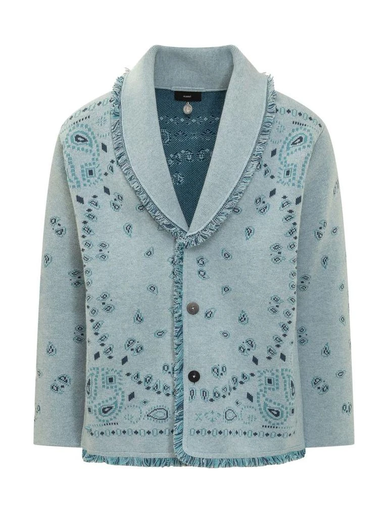 Alanui Alanui Jacquard Bandana Cardigan 1