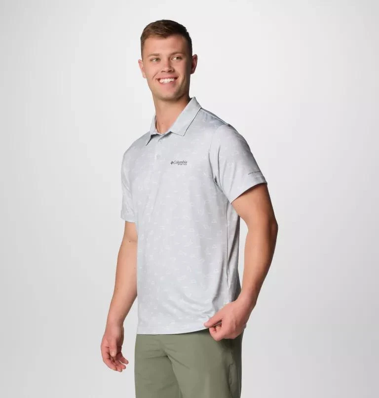 Columbia Columbia Men's PFG Super Slack Tide  Stretch Polo- 4