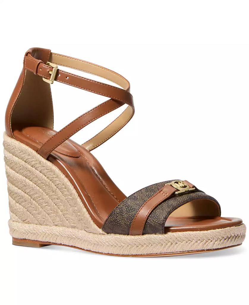 Michael Kors Mandy Espadrille Wedge Sandals