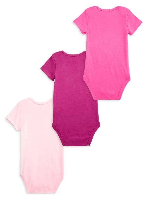 Juicy Couture Baby Girl's 3-Pack Logo Bodysuit 2