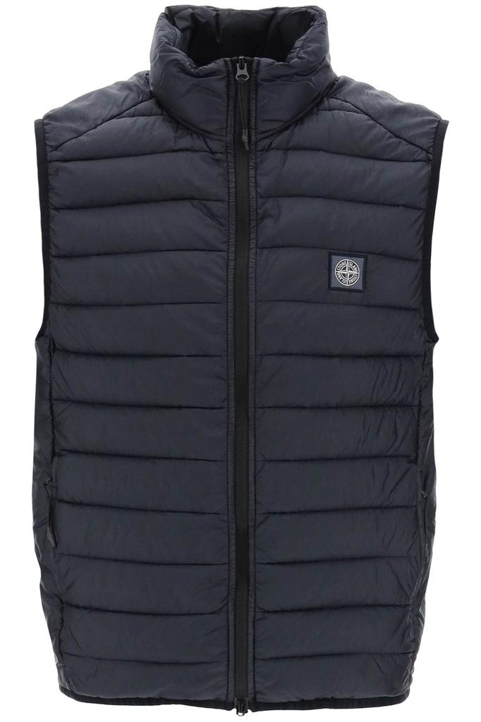 STONE ISLAND lightweight puffer vest in r-nylon down-tc