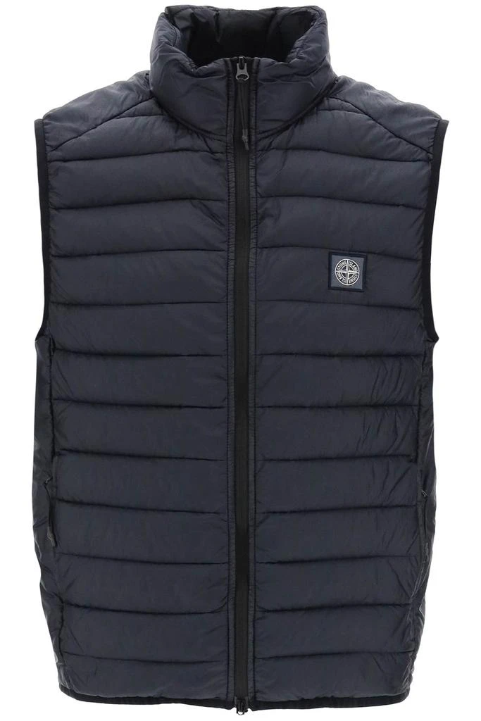 STONE ISLAND lightweight puffer vest in r-nylon down-tc 1