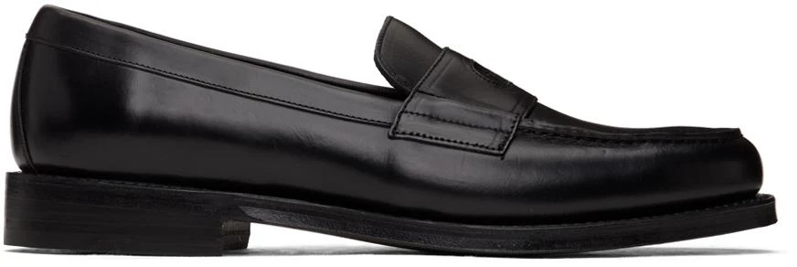 Drake's Black Charles Loafers 1
